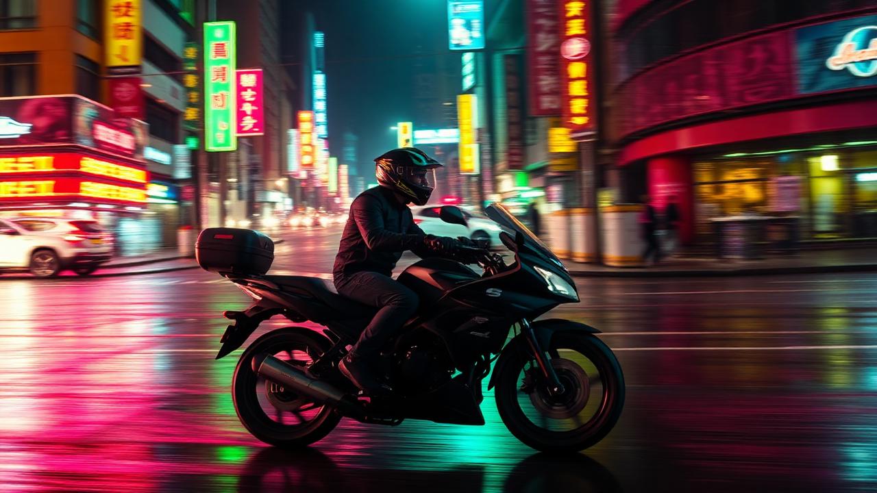 Neon Courier key art